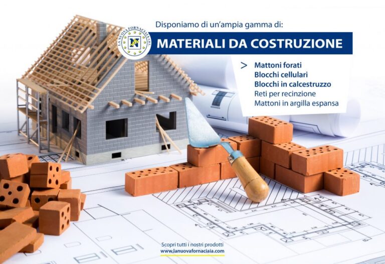 Il materiale da costruzione