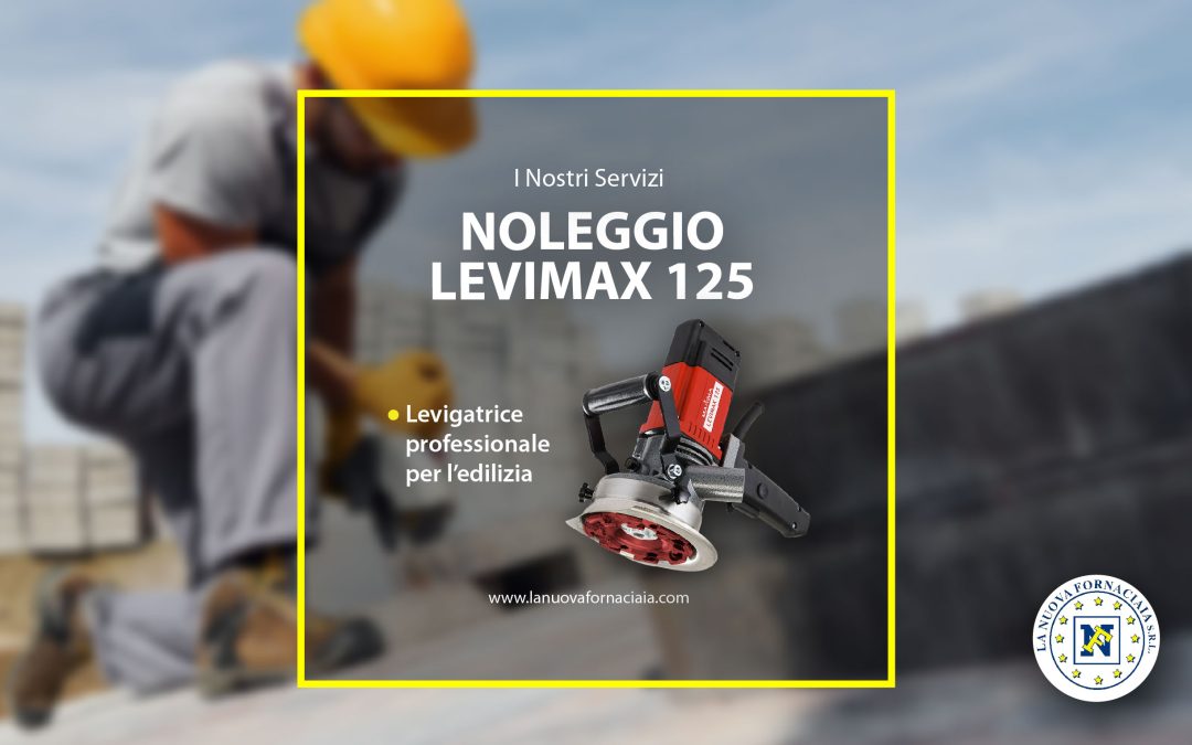 Noleggio  Levigatrice Professionale Maxima LEVIMAX 125