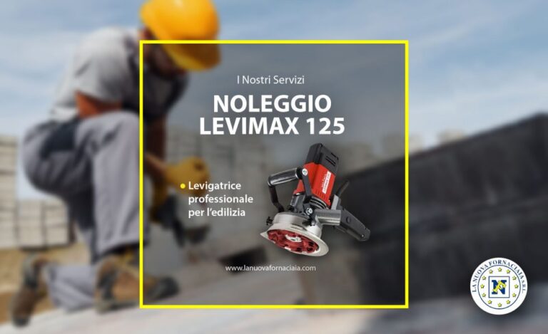 Noleggio Levigatrice Professionale Maxima LEVIMAX 125